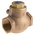RS PRO Bronze Single Check Valve, BSPT 1-1/4in, 20 bar