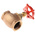 Pegler Yorkshire Bronze Globe Valve 110012, 2 in BSPT 32 bar