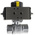 RS PRO Ball type Pneumatic Actuated Valve, BSP 3/4in, 40 bar