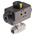 RS PRO Ball type Pneumatic Actuated Valve, BSP 3/4in, 1000 psi