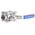 RS PRO Stainless Steel Full Bore, 2 Way, Ball Valve, NPT 38.1mm