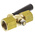 RS PRO Pressure Gauge Cock 3/8 in BSP Female 3/8 in BSP Female