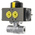 RS PRO Ball type Pneumatic Actuated Valve, BSP 1/4in, 40 bar
