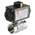 RS PRO Ball type Pneumatic Actuated Valve, BSP 1-1/4in, 40 bar