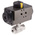 RS PRO Ball type Pneumatic Actuated Valve, BSP 1/4in, 1000 psi