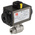 RS PRO Ball type Pneumatic Actuated Valve, BSP 3/8in, 1000 psi