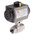 RS PRO Ball type Pneumatic Actuated Valve, BSP 1in, 1000 psi