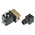 Burkert Solenoid Valve 125348, 3 port(s) , NC, 24 V dc, 1/4in