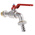RS PRO Chrome Plated Brass Lever Bib Tap, 1/2in