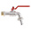 RS PRO Chrome Plated Brass Lever Bib Tap, 1/2in