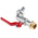 RS PRO Chrome Plated Brass Lever Bib Tap, 3/4in