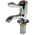 Pegler Yorkshire Chrome Plated Brass Quarter Turn Lever Handle Hot Basin Tap, 1/2in