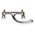 Pegler Yorkshire Chrome Plated Brass Twist Handle Dual Flow Sink Mixer, 1/2in