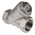 RS PRO, 1-1/4 in BSP Stainless Steel Y Strainer