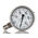 RS PRO G 1/2 Analogue Pressure Gauge 1bar Bottom Entry