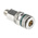 RS PRO Brass, Steel Male Pneumatic Quick Connect Coupling, R 1/4 Male Threaded