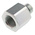 Parker Hydraulic Straight Threaded Reducer G 3/8 Male to G 1/2 Female, RI3/8EDX1/2CF