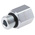 Parker Hydraulic Straight Threaded Reducer G 3/8 Male to G 1/4 Female, RI3/8EDX1/4CF
