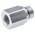 Parker Hydraulic Straight Threaded Reducer G 3/8 Male to G 1/4 Female, RI3/8EDX1/4CF