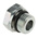 Parker Hydraulic Straight Threaded Reducer G 1/2 Male to G 1/4 Female, RI1/2EDX1/4CF