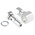 G 1/4 Hydraulic Banjo Compression Tube Fitting, 400 bar Max Operating Pressure