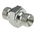 Parker Hydraulic Straight Threaded Adaptor G 1/4 Male to G 1/4 Male, 4HMK4S