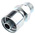 BSP 1/2 Male Straight Steel Crimped Hose Fitting, 275 bar
