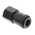 John Guest Hydraulic Straight Compression Tube Fitting PM450812E, 1/4 in