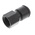 John Guest Hydraulic Straight Compression Tube Fitting PM450812E, 1/4 in