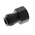 John Guest Hydraulic Straight Compression Tube Fitting PM450813E, 3/8 in