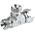 Parker Hydraulic Tee Threaded Adapter 8R6MK4S, Connector A G 1/2 Female Connector B G 1/2 Female
