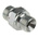 Parker Hydraulic Straight Threaded Adaptor G 3/8 Male to G 3/8 Male, 6HMK4S