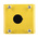 Eaton Grey/Yellow Plastic M22 Push Button Enclosure - 1 Hole 22mm Diameter