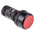 ABB, Compact Non-illuminated Red Round, NC, 22mm Momentary Screw