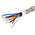 Alpha Wire Multicore Data Cable, 0.23 mm², 8 Cores, 24 AWG, Screened, 100m, Grey Sheath