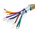 Alpha Wire Multicore Data Cable, 0.23 mm², 8 Cores, 24 AWG, Screened, 50m, Grey Sheath