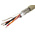 Alpha Wire Multicore Data Cable, 0.09 mm², 4 Cores, 28 AWG, Screened, 50m, Grey Sheath