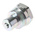 Hi-Force Steel Male Hydraulic Quick Connect Coupling, NPT 3/8-18 Female