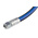 RS PRO 662mm Synthetic Rubber Hydraulic Hose Assembly, 400bar Max Pressure