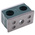 RS PRO Double Tube Clamp for 16mm tube