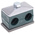 RS PRO Double Tube Clamp for 16mm tube
