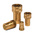 RS PRO Brass Female Hydraulic Quick Connect Coupling, BSP 1/8 Female