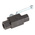 Parker Phosphated Steel Hydraulic Ball Valve, KH1/4CFX G 1/4