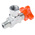 RS PRO Hydraulic Pressure Gauge Isolation Valve, G 1/4 Male