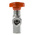 RS PRO Hydraulic Pressure Gauge Isolation Valve, G 1/4 Female