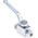 RS PRO Zinc Passivated Steel Hydraulic Ball Valve G 1/4