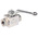 RS PRO Zinc Passivated Steel Hydraulic Ball Valve G 3/8