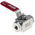 RS PRO Stainless Steel Hydraulic Ball Valve NPT 1/4
