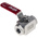 RS PRO Stainless Steel Hydraulic Ball Valve NPT 3/8