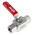 RS PRO Stainless Steel Hydraulic Ball Valve G 1/2